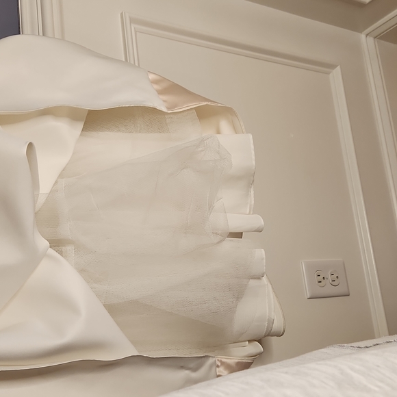 Mon Cheri Flower Girl Dress sz 8 - Picture 12 of 13